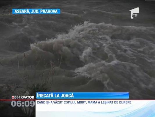 O fetita de 10 ani s-a inecat in apele raului Prahova