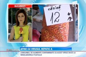 Fructe de padure contaminate cu virus hepatic, exportate din Romania