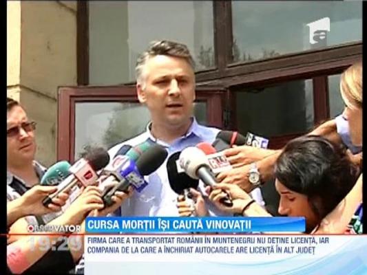 Cursa mortii din Muntenegru isi cauta vinovatii