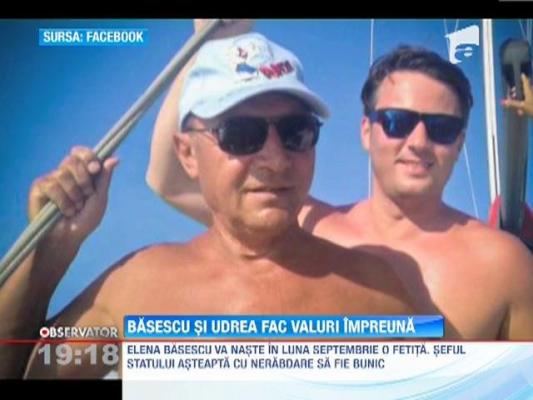 Traian Basescu si Elena Udrea ar fi fost pe aceeasi ambarcatiune, la mare