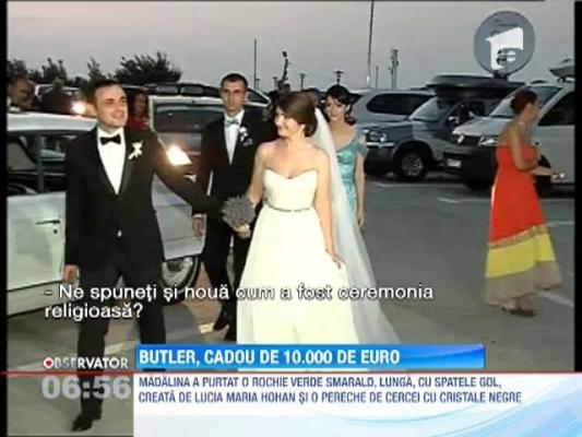 Gerard Butler, 10.000 de euro dar de nunta!