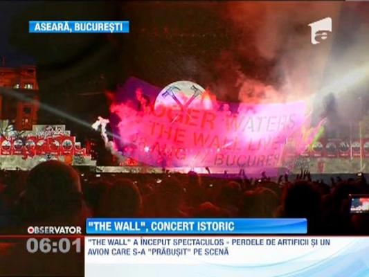"The Wall", concert istoric