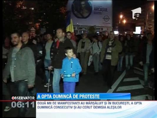 Protest agitat la Abrud, la cativa kilometri de Rosia Montana