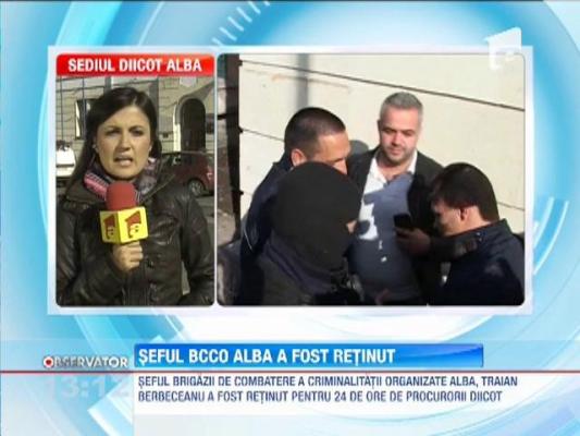 Seful BCCO Alba-Iulia a fost dus in arestul IPJ Alba