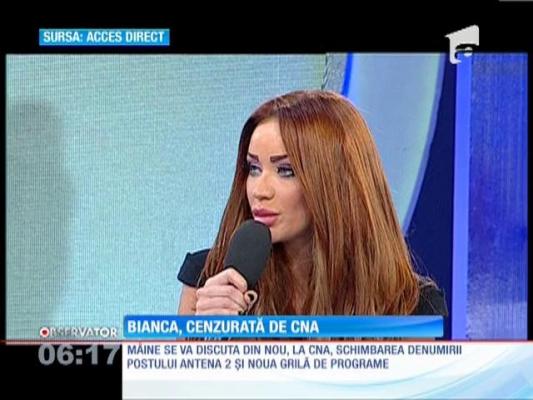 Bianca, cenzurată de CNA