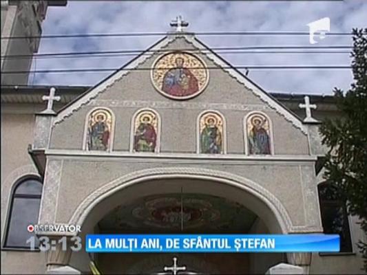 De Sfântul Ştefan, aproape jumătate de milion de români îşi serbeză onomastica