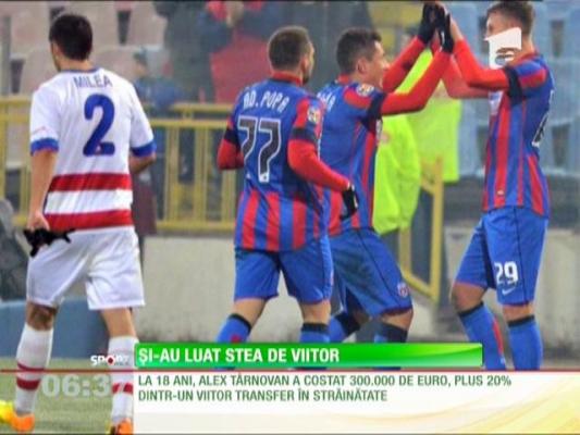 Steaua l-a transferat pe Târnovan