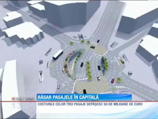 Ce pasaje se vor construi în 2014 în Bucureşti