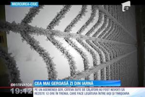 România a înfruntat cea mai scăzută temperatură din această iarnă: -24 grade