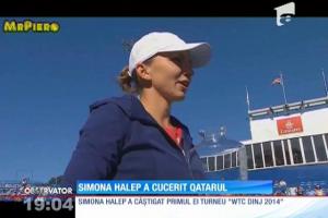 Simona Halep a câştigat turneul de la Doha şi a obţinut cel mai important succes al carierei!