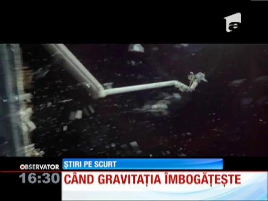 Sandra Bullock încasează încă 70 de milioane de dolari pentru filmul "Gravity"