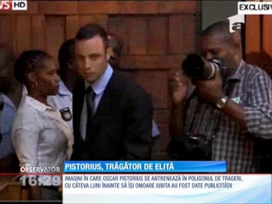 Atletul criminal Oscar Pistorius, trăgător de elită