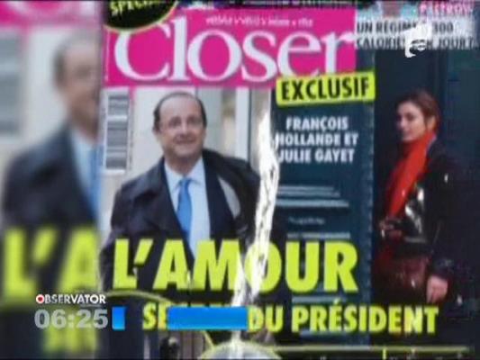 Amantă a lui François Hollande vrea despăgubiri de 15.000 de euro