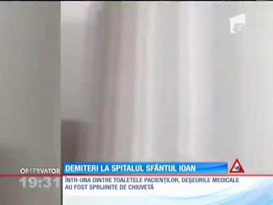 Demiteri la Spitalului Sântul Ioan din Capitală