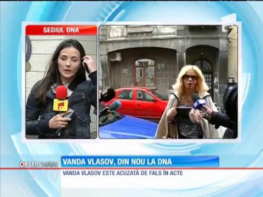 Vanda Vlasov a fost audiată din nou la DNA