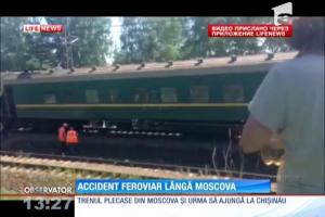 Accident feroviar cu morţi pe ruta Moscova - Chişinău