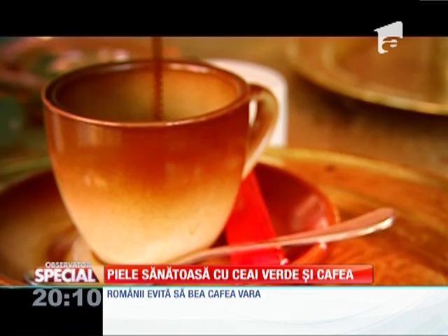 Palace Hostile freezer SPECIAL! Piele sănătoasă cu ceai verde şi cafea | Observatornews.ro