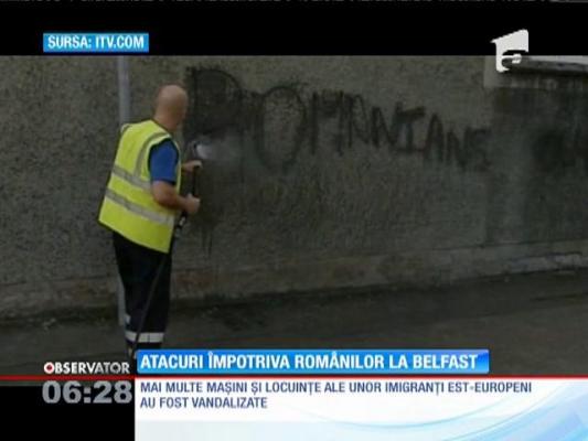 Imigranţii români din Belfast, ținta atacurilor xenofobe