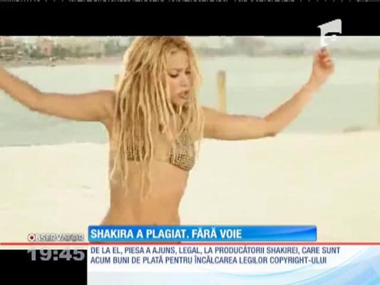 Shakira a plagiat, fără voie