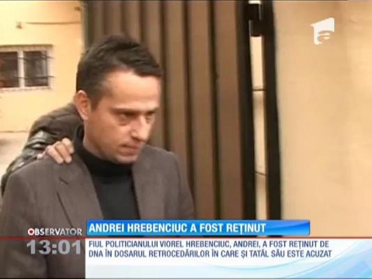 Fiul lui Viorel Hrebenciuc a fost reţinut de procurori DNA Braşov