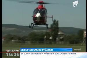 Un elicopter SMURD s-a prăbuşit în Lacul Siutghiol!