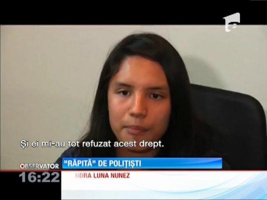 Fetița răpită de poliţişti din Mexic