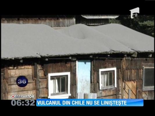 Vulcanul din Chile nu se liniștește