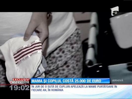 Copiii nu sunt de vânzare! Mama şi copilul costă 25.000 de euro
