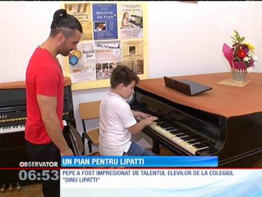 Pepe şi Monica Anghel s-au alăturat campaniei "Un pian pentru Lipatti"