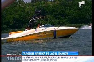 UPDATE! Lacul Snagov: Două bărci s-au ciocnit violent! Cinci răniți și un mort