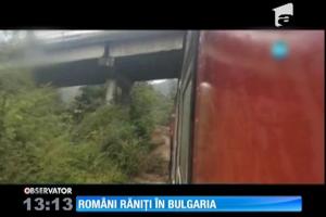 Șase români răniți ușor într-un accident feroviar din orașul bulgar Plovdiv