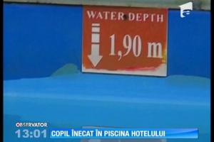 Staţiunea Venus: Un copil de şapte ani s-a înecat în piscina unui hotel