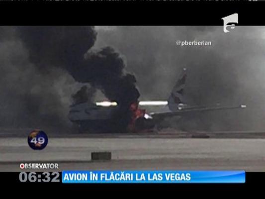 Un avion British Airways a luat foc pe pistă. Cel puţin 13 răniţi