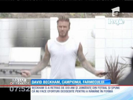 David Beckham, cel mai sexy bărbat în viaţă