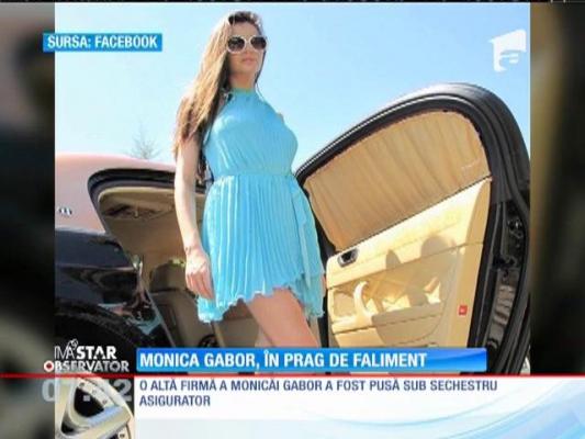 Monica Gabor este în prag de faliment