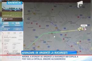 Pilot de avion, considerat "erou" după ce a aterizat de urgenţă la Bucureşti