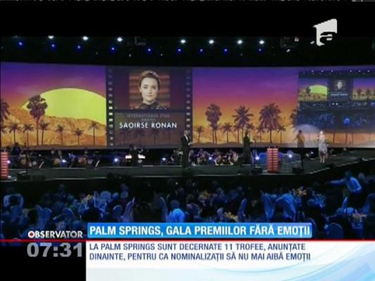 Festivalul Internațional de Film de la Palm Springs și-a desemnat câștigătorii