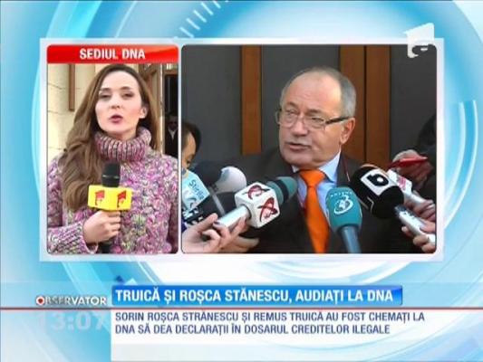 Sorin Roşca Stănescu şi Remus Truică, audiaţi de procurorii DNA