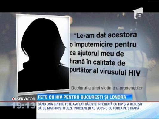 Rețea de prostituție care trafica fete infectate cu HIV, destructuratăde DIICOT