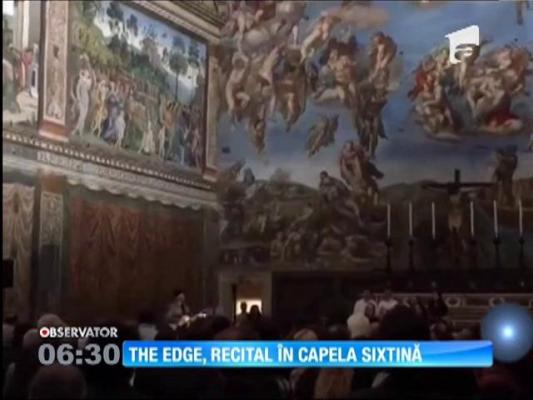 Recital de muzică rock în Capela Sixtină de la Vatican