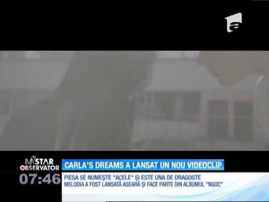 Băieţii de la Carla's Dreams au lansat un nou videoclip