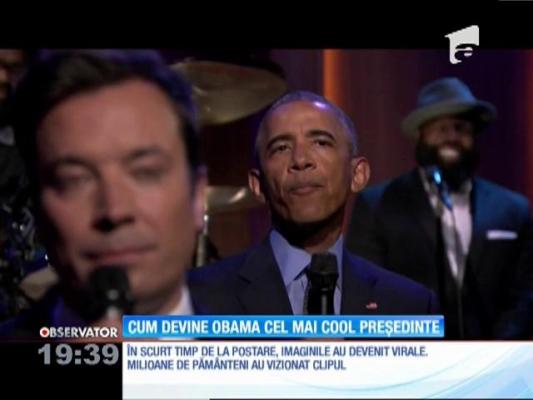 Cum a devenit Barack Obama cel mai "cool" preşedinte american