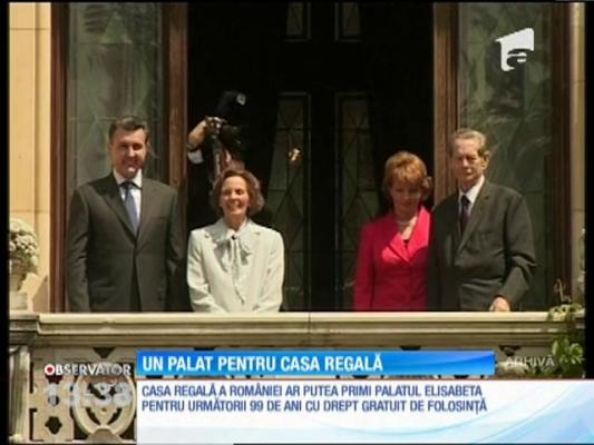 Casa Regală a României ar putea primi în folosinţă gratuită, pentru 99 de ani, Palatul Elisabeta