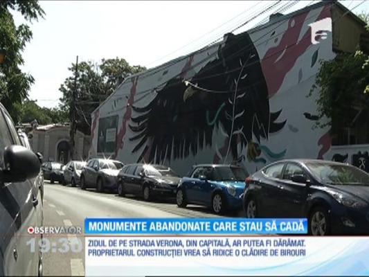 Zidul de pe strada Verona, din Capitală, ar putea fi dărâmat
