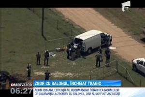 BREAKING NEWS: TRAGEDIE aviatică. Un balon cu aer cu 16 persoane la bord s-a prăbuşit în Texas