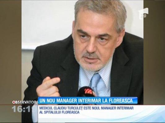 Claudiu Turculeţ, manager interimar la Spitalul Floreasca