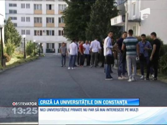 Criză de studenţi în universităţile din Constanţa