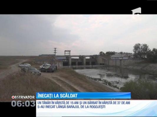 Un băiat de 15 ani și un bărbat de 37 au murit înecați, în aval de barajul de la Rogojeşti