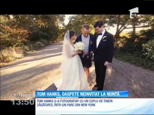 Tom Hanks, oaspete neinvitat la nunta unor tineri