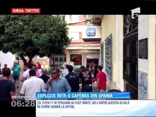 Explozie într-o cafenea din Velez-Malaga, Spania